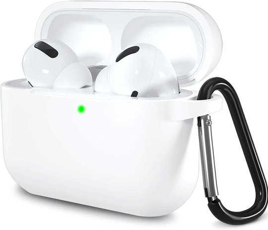 ShieldCase ShieldCase Étui silicone Apple Airpods Pro (blanc)