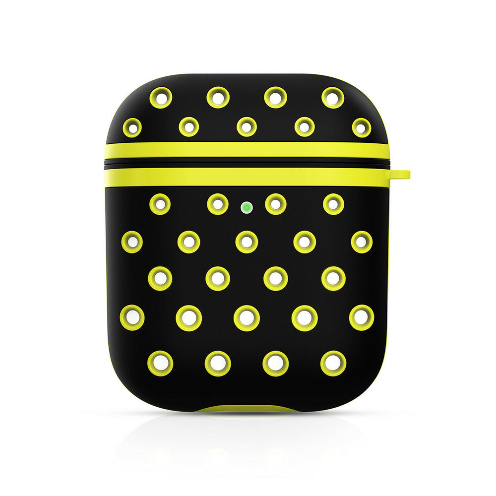 ShieldCase ShieldCase Étui silicone Airpods (noir/jaune)