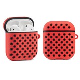 ShieldCase Étui silicone Airpods (rouge/noir) ShieldCase Étui silicone Airpods (rouge/noir)