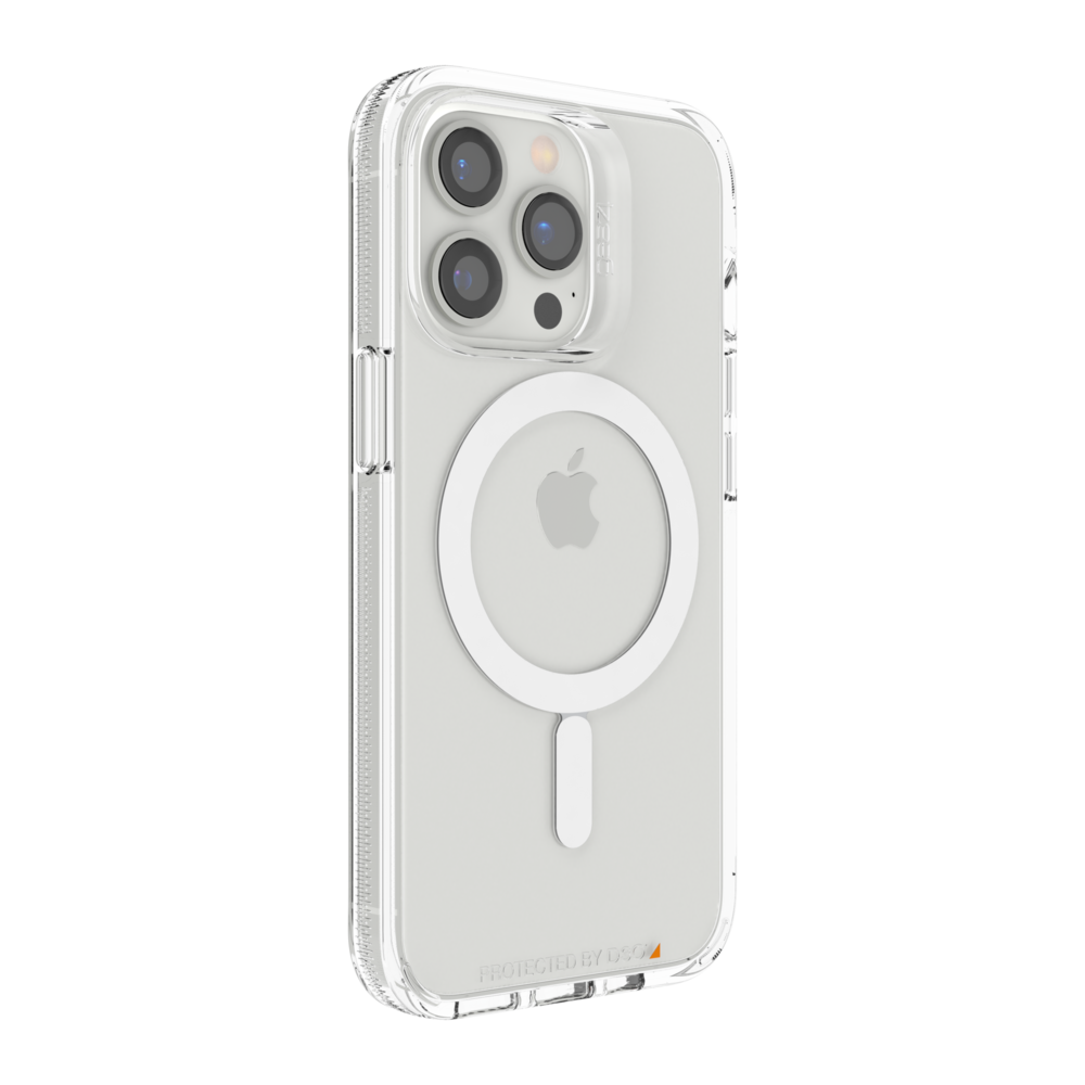 Zagg Gear4 Coque iPhone 13 Pro Crystal Palace avec Aimant MagSafe (transparent)