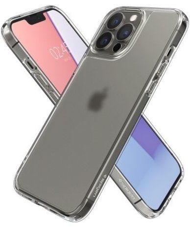 Spigen Coque iPhone 13 Pro Max Spigen Quartz Hybrid Mat (transparent)