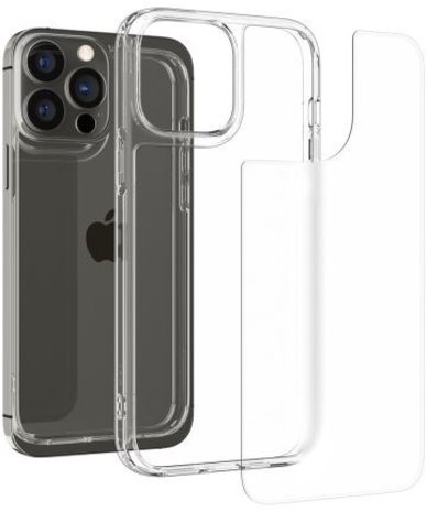 Spigen Coque iPhone 13 Pro Max Spigen Quartz Hybrid Mat (transparent)