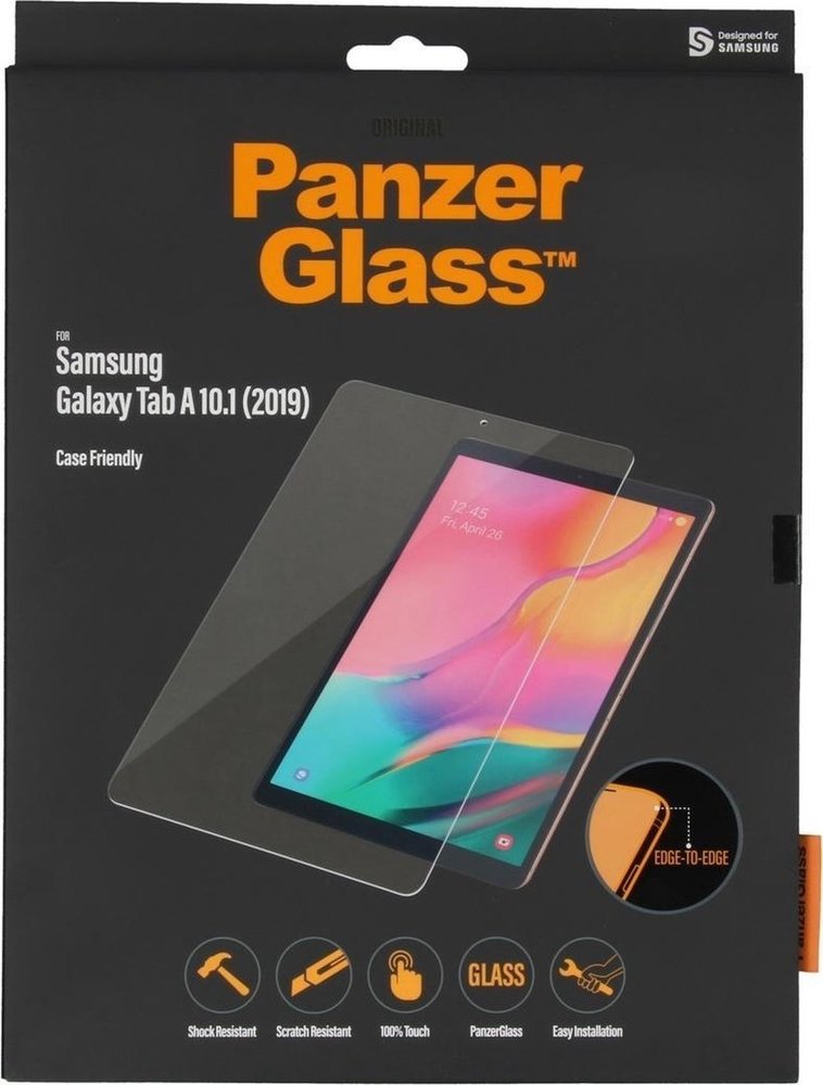 PanzerGlass PanzerGlass protecteur d'écran en verre trempé Samsung Galaxy Tab A