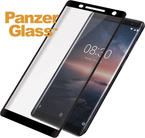 PanzerGlass PanzerGlass protecteur d'écran en verre trempé Nokia 8 Sirocco - (noir)