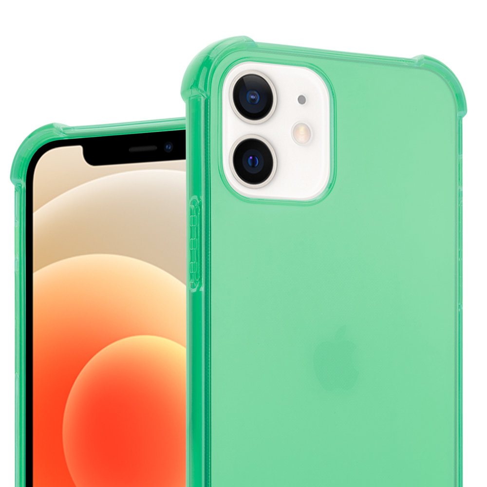 ShieldCase ShieldCase Shock coque iPhone 12 - 6,1 pouces (vert menthe) ShieldCase ShieldCase Shock coque iPhone 12 - 6,1 pouces (vert menthe)