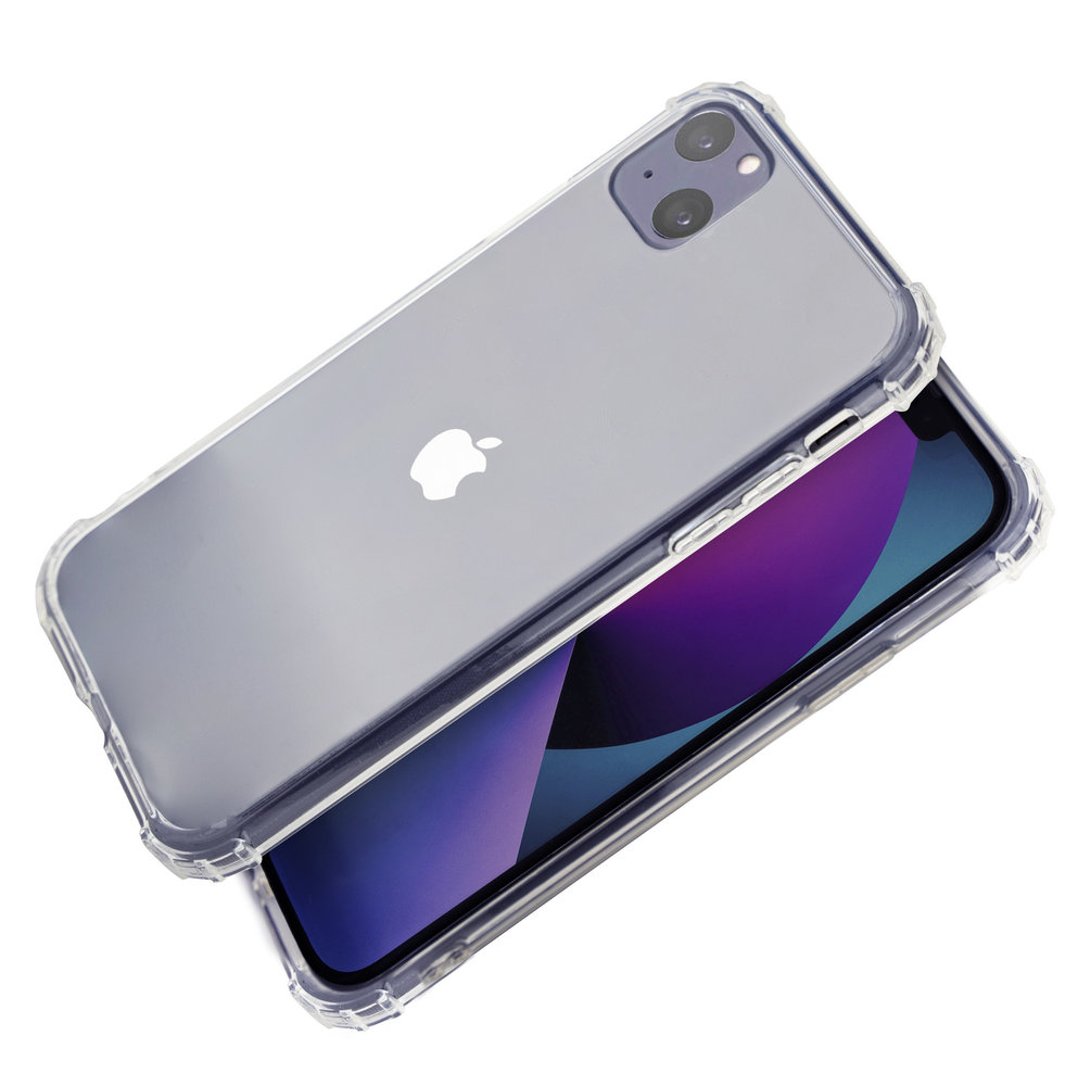 Ceezs Coque en TPU Ceezs Military Shockproof iPhone 13 (transparente) Ceezs Coque en TPU Ceezs Military Shockproof iPhone 13 (transparente)
