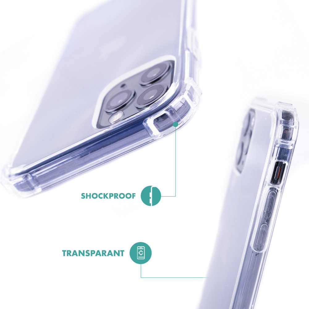 Ceezs Coque en TPU Ceezs Military Shockproof iPhone 13 (transparente) Ceezs Coque en TPU Ceezs Military Shockproof iPhone 13 (transparente)