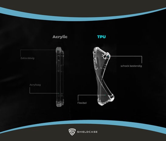 ShieldCase Coque Shieldcase Silicone Shock TPU iPhone 11 Pro Max (transparente)