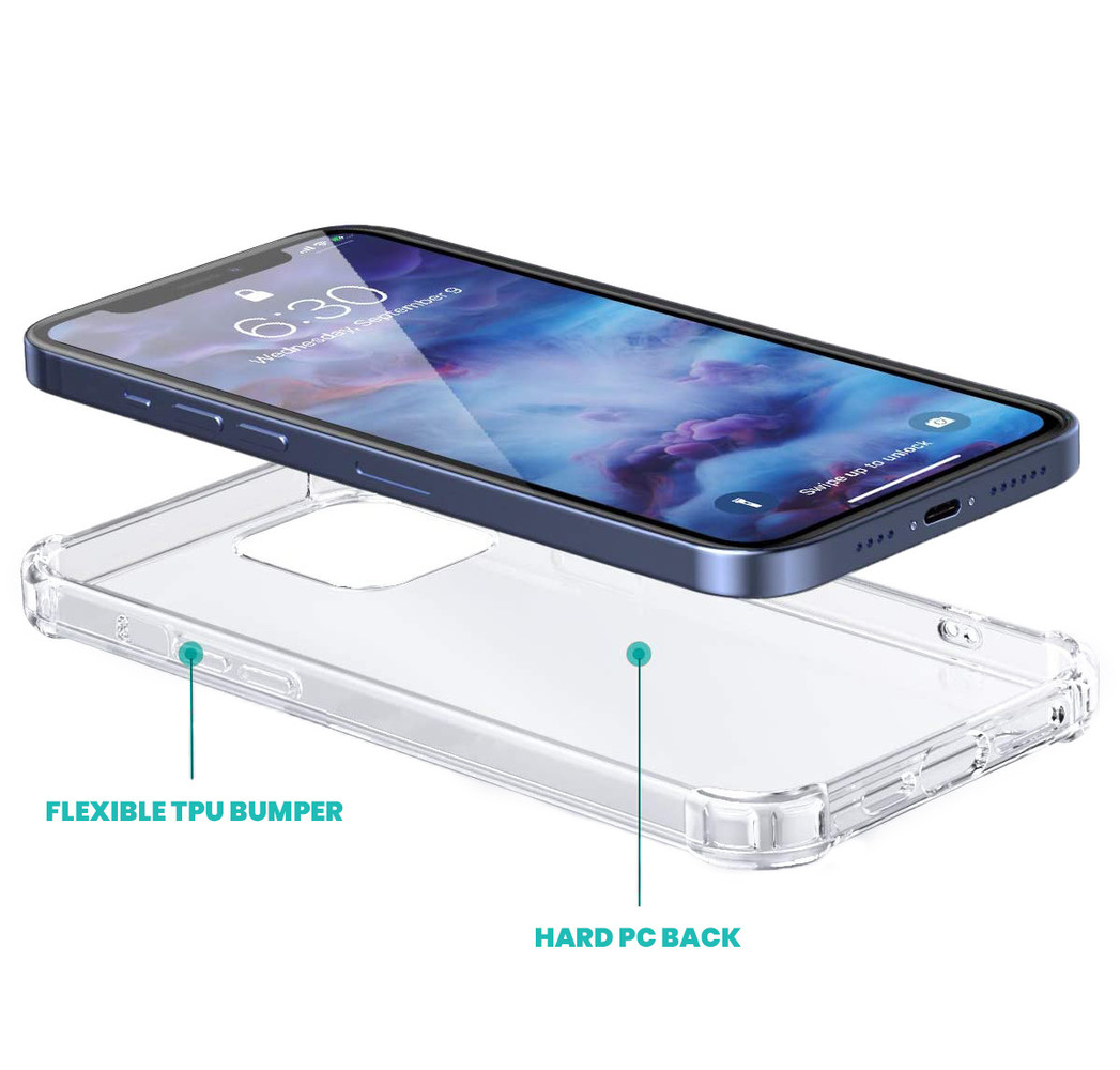 ShieldCase Coque Shieldcase Silicone Shock TPU iPhone 11 Pro (transparente) ShieldCase Coque Shieldcase Silicone Shock TPU iPhone 11 Pro (transparente)