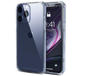 ShieldCase Coque antichoc en silicone TPU iPhone 13 Pro Max (transparente)