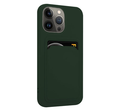 ShieldCase ShieldCase iPhone 13 Pro Max avec porte-cartes (vert foncé) ShieldCase ShieldCase iPhone 13 Pro Max avec porte-cartes (vert foncé)