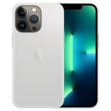 Ceezs Coque iPhone 13 Pro Max en silicone (Transparent Mat)