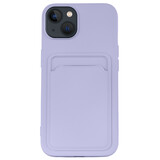 ShieldCase Coque silicone avec porte-cartes pour iPhone 13 Mini (Violet) ShieldCase Coque silicone avec porte-cartes pour iPhone 13 Mini (Violet)