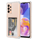 ShieldCase Coque Samsung Galaxy A23 5G étui porte-cartes (transparent)