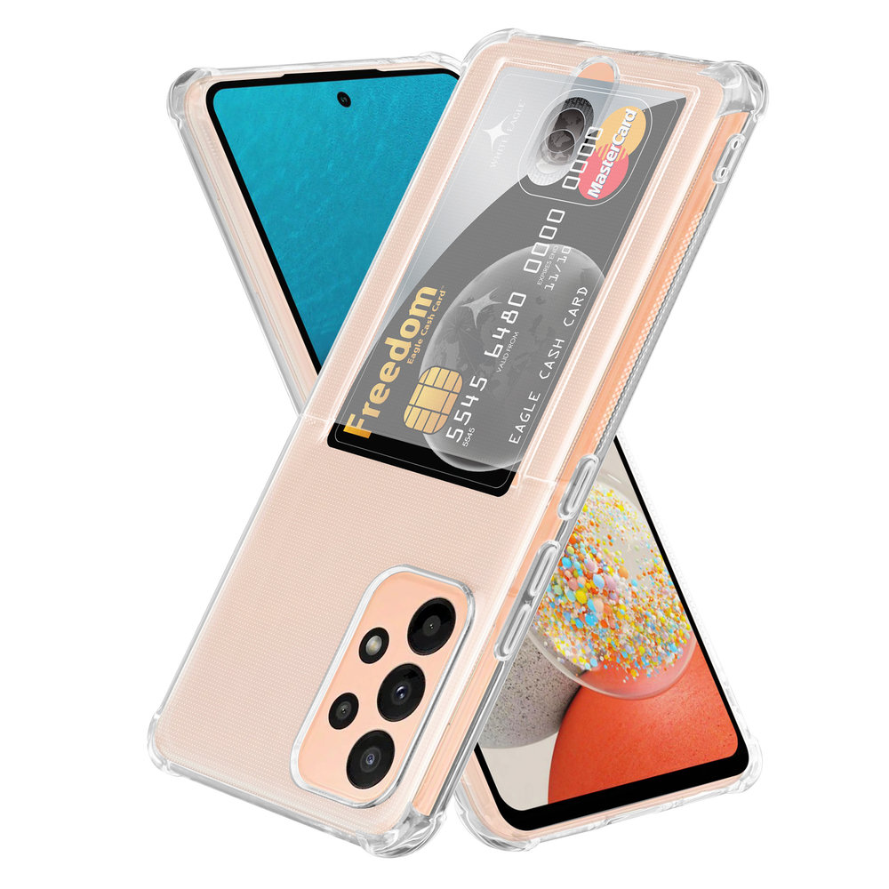 ShieldCase Shieldcase Samsung Galaxy A23 5G choc avec étui porte-carte (transparent) ShieldCase Shieldcase Samsung Galaxy A23 5G choc avec étui porte-carte (transparent)