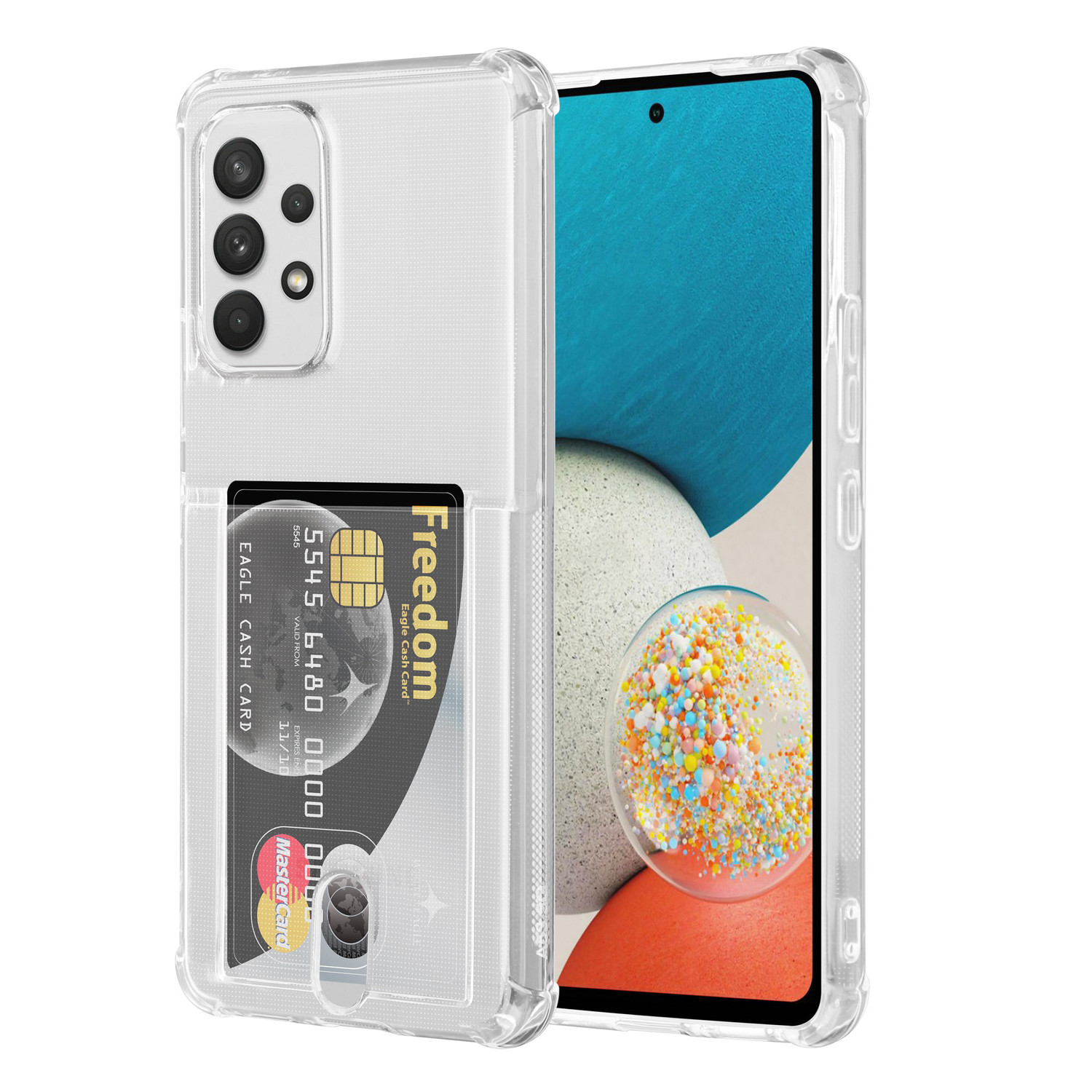 Coque Samsung Galaxy A53 5G Antichoc Double Protection - Fine, Robuste, Avec Rebords Surélevés Et Boutons Tactiles