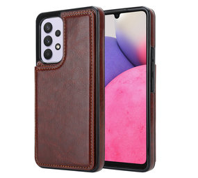 ShieldCase Etui Portefeuille Samsung Galaxy A33 (Marron) ShieldCase Etui Portefeuille Samsung Galaxy A33 (Marron)