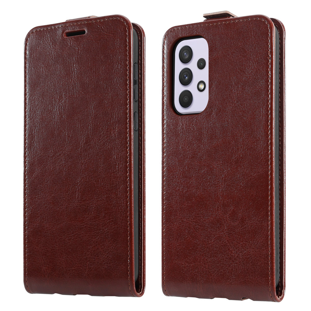 ShieldCase Etui Shieldcase Samsung Galaxy A33 Flip (Cuir marron) ShieldCase Etui Shieldcase Samsung Galaxy A33 Flip (Cuir marron)