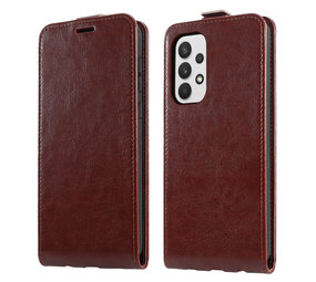 ShieldCase Etui Samsung Galaxy A53 Flip (Cuir marron) ShieldCase Etui Samsung Galaxy A53 Flip (Cuir marron)
