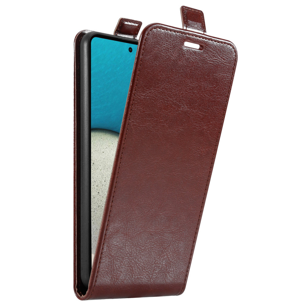 ShieldCase Etui Shieldcase Samsung Galaxy A53 Flip (Cuir marron) ShieldCase Etui Shieldcase Samsung Galaxy A53 Flip (Cuir marron)