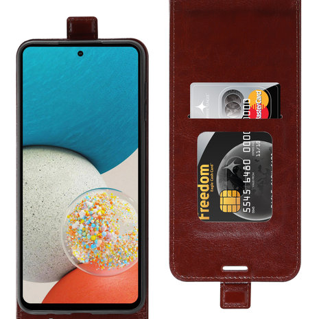 ShieldCase Etui Shieldcase Samsung Galaxy A53 Flip (Cuir marron) ShieldCase Etui Shieldcase Samsung Galaxy A53 Flip (Cuir marron)
