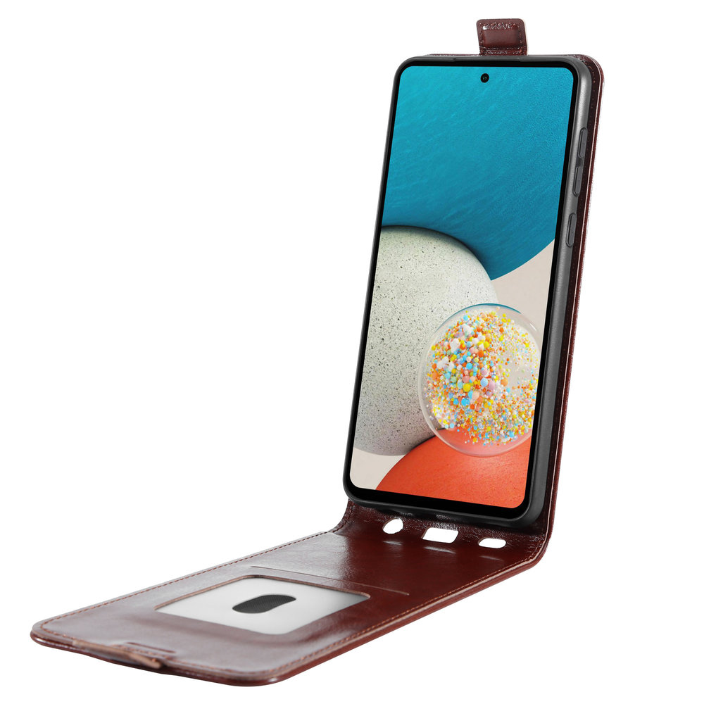 ShieldCase Etui Shieldcase Samsung Galaxy A53 Flip (Cuir marron) ShieldCase Etui Shieldcase Samsung Galaxy A53 Flip (Cuir marron)