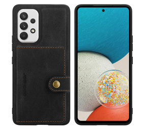 ShieldCase Etui portefeuille debout en cuir Samsung Galaxy A53 (noir) ShieldCase Etui portefeuille debout en cuir Samsung Galaxy A53 (noir)