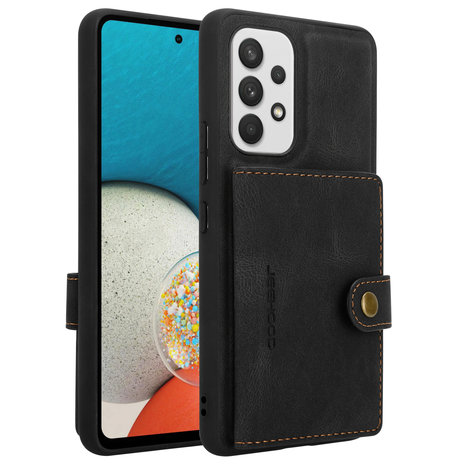 ShieldCase ShieldCase Standing en cuir Samsung Galaxy A53 (noir) ShieldCase ShieldCase Standing en cuir Samsung Galaxy A53 (noir)