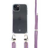 Coverzs Coque transparente cordon violet iPhone 13 Mini Coverzs Coque transparente cordon violet iPhone 13 Mini