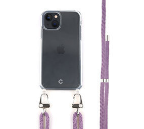 Coverzs Coque transparente cordon violet iPhone 13 Mini Coverzs Coque transparente cordon violet iPhone 13 Mini