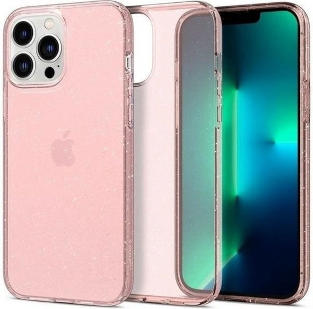 Spigen Coque iPhone 13 Pro Spigen Liquid Glitter Rose (Rose) Spigen Coque iPhone 13 Pro Spigen Liquid Glitter Rose (Rose)