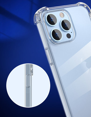 ShieldCase ShieldCase Coque antichoc iPhone 14 Pro Max (transparente) ShieldCase ShieldCase Coque antichoc iPhone 14 Pro Max (transparente)