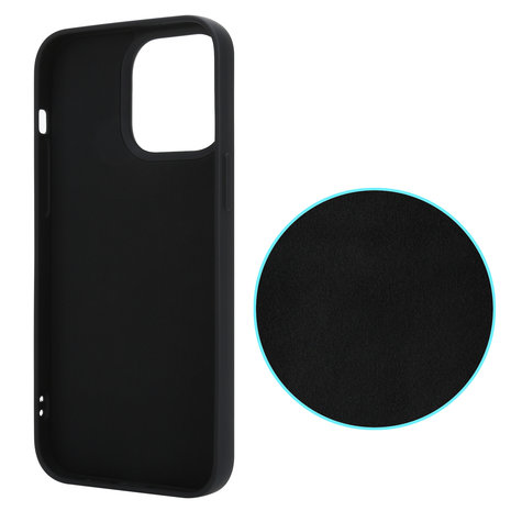 ShieldCase ShieldCase Coque silicone iPhone 14 Pro Max (noir) ShieldCase ShieldCase Coque silicone iPhone 14 Pro Max (noir)
