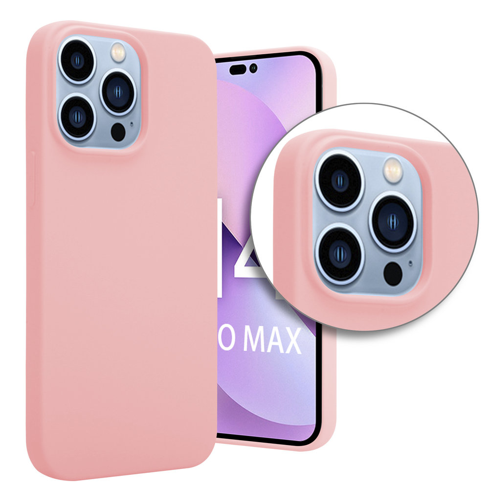 ShieldCase ShieldCase Coque silicone iPhone 14 Pro Max (rose)