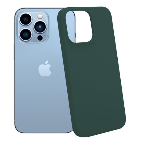 ShieldCase ShieldCase Coque silicone iPhone 14 Pro Max (vert foncé)
