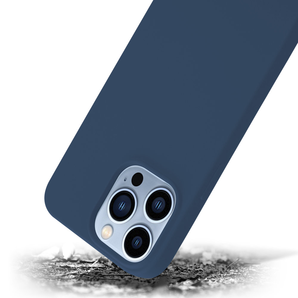 ShieldCase ShieldCase Coque silicone iPhone 14 Pro Max (bleu foncé) ShieldCase ShieldCase Coque silicone iPhone 14 Pro Max (bleu foncé)