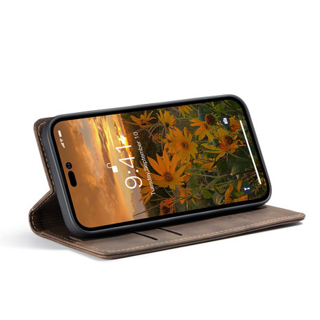 CaseMe CaseMe Étui de téléphone iPhone 14 Pro Max (marron) CaseMe CaseMe Étui de téléphone iPhone 14 Pro Max (marron)