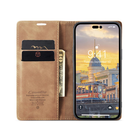 CaseMe CaseMe Étui de téléphone iPhone 14 Pro Max (café) CaseMe CaseMe Étui de téléphone iPhone 14 Pro Max (café)