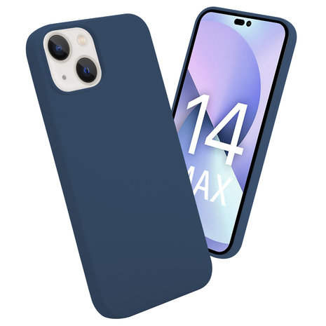 ShieldCase ShieldCase Coque silicone iPhone 14 Plus (bleu foncé) ShieldCase ShieldCase Coque silicone iPhone 14 Plus (bleu foncé)
