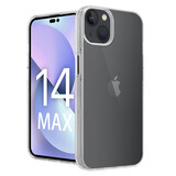 Coverzs Coque antichoc de luxe iPhone 14 Plus (transparente)