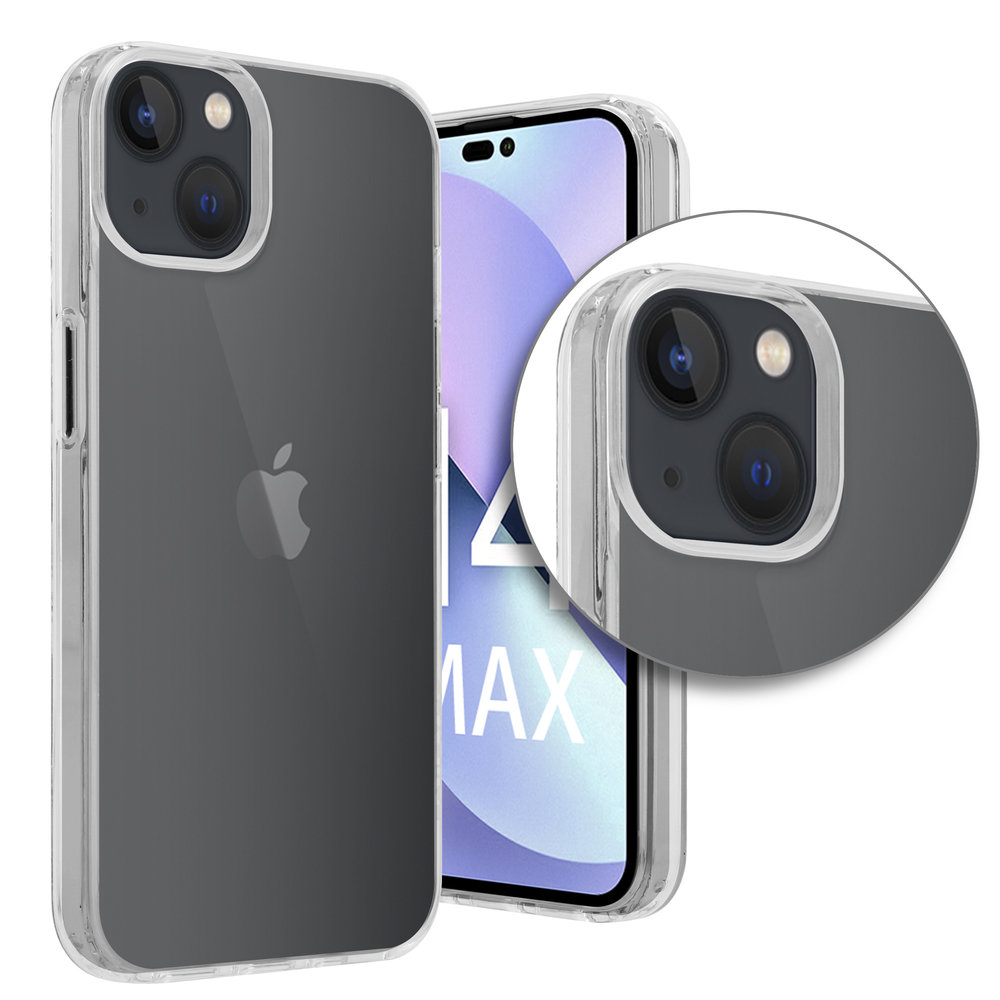 Coverzs Coverzs Coque antichoc de luxe iPhone 14 Plus (transparente)