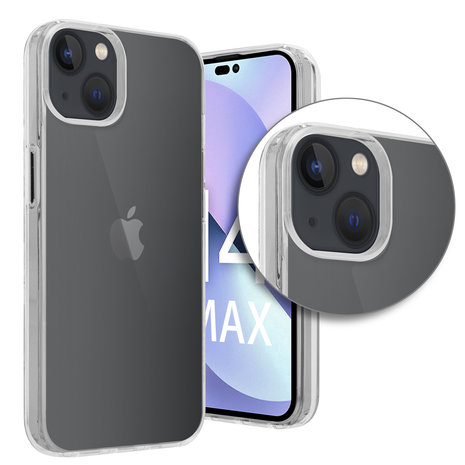 Coverzs Coverzs Coque antichoc de luxe iPhone 14 Plus (transparente)