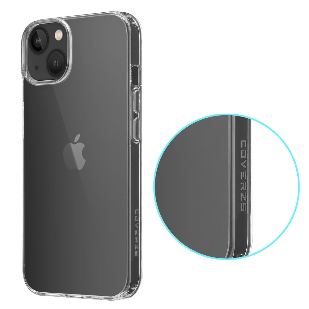 Coverzs Coverzs Coque antichoc de luxe iPhone 14 Plus (transparente)