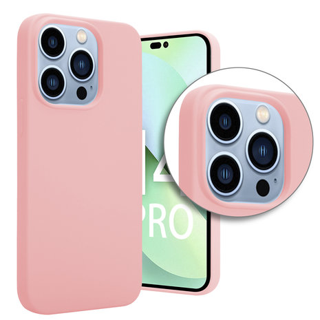 ShieldCase ShieldCase Coque silicone iPhone 14 Pro (rose) ShieldCase ShieldCase Coque silicone iPhone 14 Pro (rose)