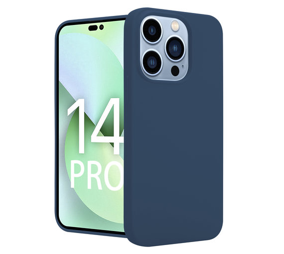 Coque Silicone Pour IPhone 14 - Design Marseille, Bleu Clair, Motif Original, Neuve