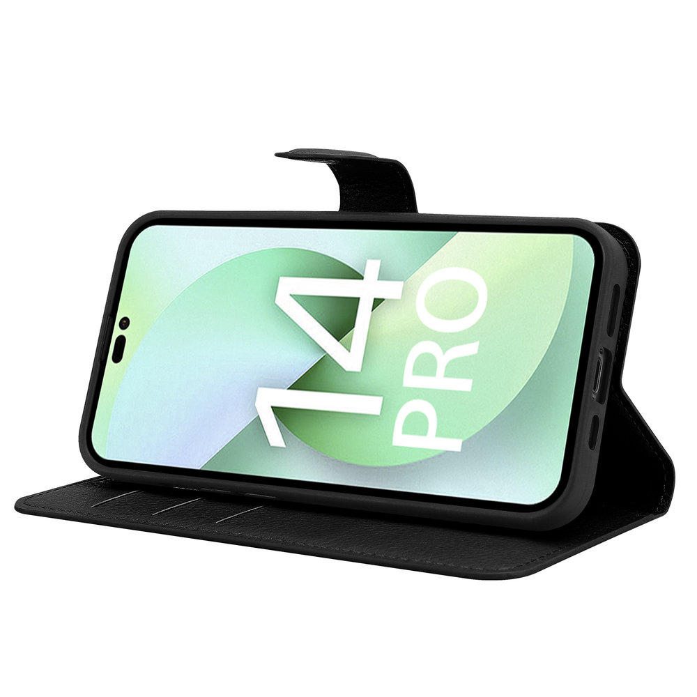 ShieldCase ShieldCase Étui portefeuille iPhone 14 Pro (noir)