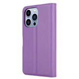 ShieldCase Étui portefeuille iPhone 14 Pro (violet)