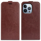 ShieldCase ShieldCase Étui á rabat iPhone 14 Pro (marron)