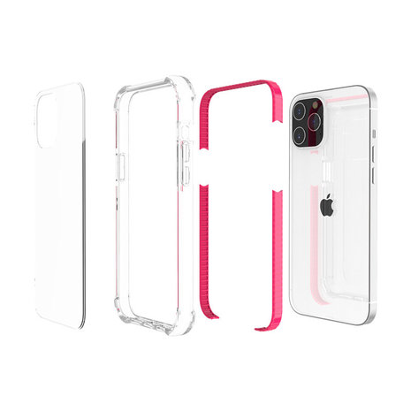 ShieldCase ShieldCase Coque Bumper Shock iPhone 14 Pro (rose) ShieldCase ShieldCase Coque Bumper Shock iPhone 14 Pro (rose)