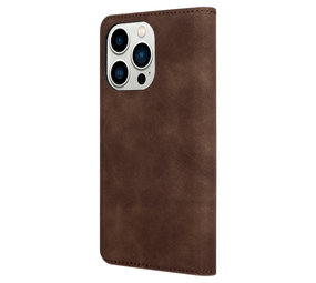 Coverzs Étui de téléphone de luxe iPhone 14 Pro (marron foncé) Coverzs Étui de téléphone de luxe iPhone 14 Pro (marron foncé)